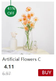 Artificial Flowers Cherry Blossoms Baby's Breath Gypsophila Fake Flowers DIY Wedding Home Vase Decoration Faux Flowers Branch